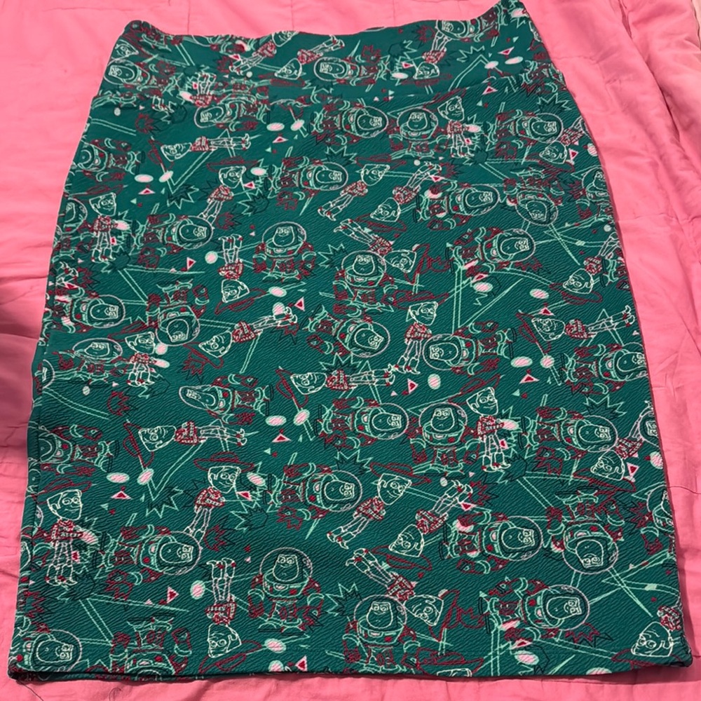 Luluroe Toy Story Patterned Skirt